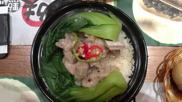 豉汁排骨煲仔飯