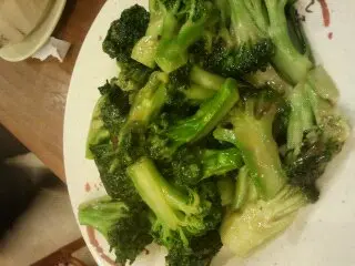 蝦醬炒西蘭花~~好味道~~