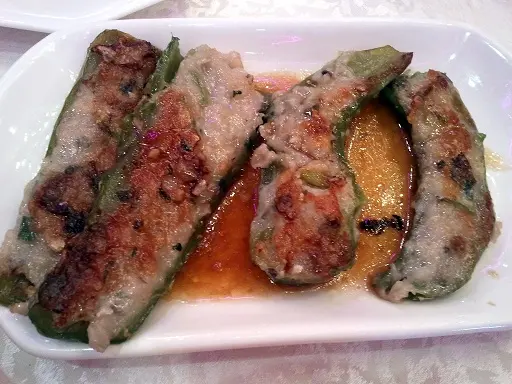 煎釀虎皮尖椒 治味十足