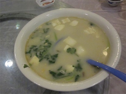 豆腐海鮮湯