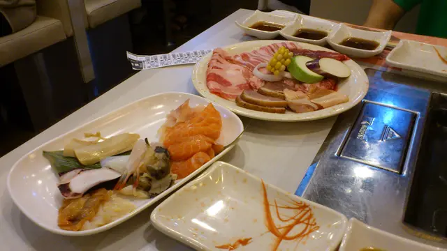 正~~只有刺身相比之下正