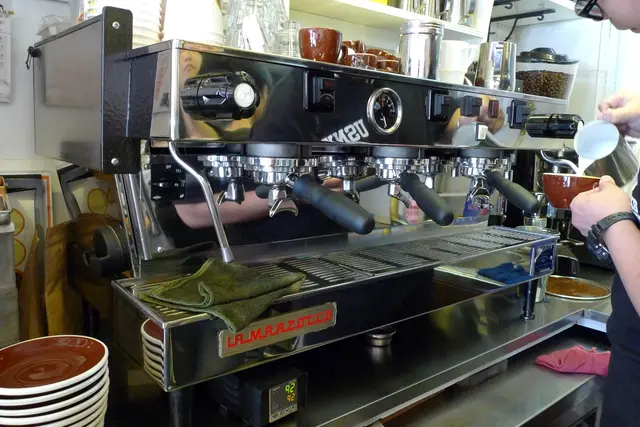 Dual boiler!  No more temp surfing!!! :)