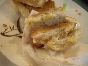 差, 丁点的鱼肉但厚厚的粉桨