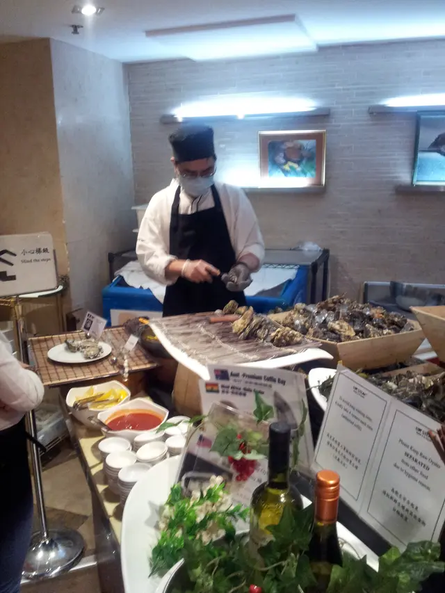 4個种類生蠔,正正