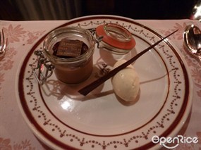chocolate in pot - Chesa in Tsim Sha Tsui 