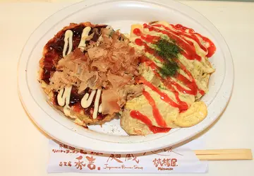 日式燒餅 + 蛋奄列炒麵套餐 - $28