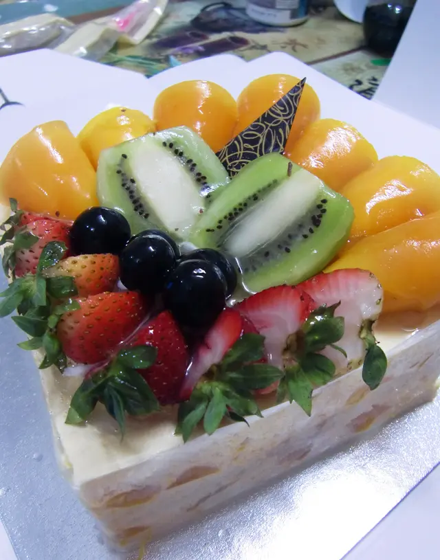 芒果蛋白芝士蛋糕