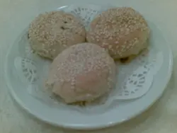 豆蓉焗烧饼
