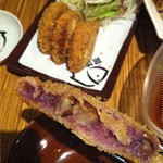 栗子蕃薯餅~>3<紫心~正