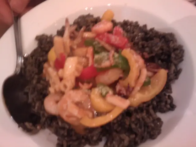 海鮮墨汁意飯70蚊