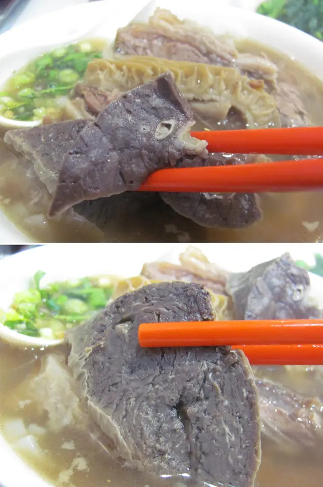 牛肺夠腍，而且又洗得夠淨；牛膀那陣膶香味很強