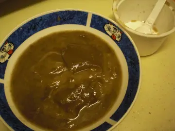 合桃露，翻熱前