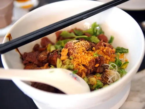 Noodle with Thai Braised Beef – Dry?