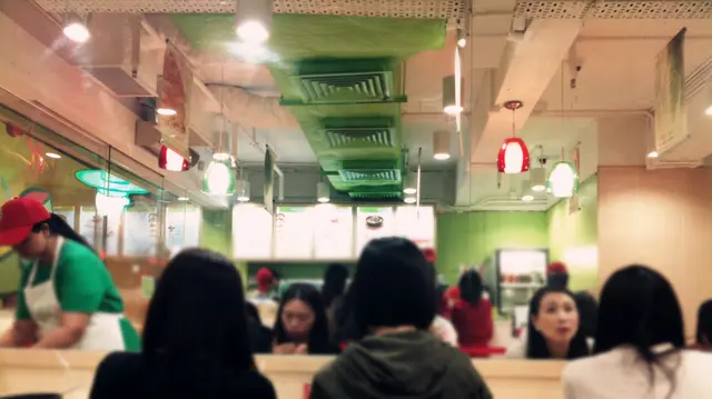 青蘋果色為主的簡單設計