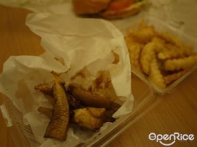 Mushroom poutine - Absolute Burger in Causeway Bay 