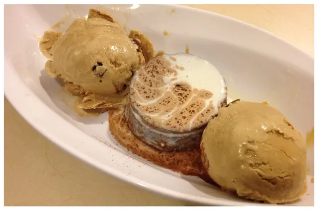 咖啡雪糕配啫喱