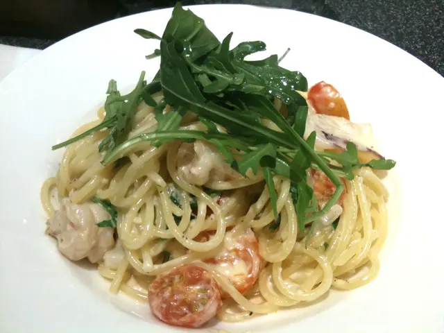 白酒忌廉海鮮意粉