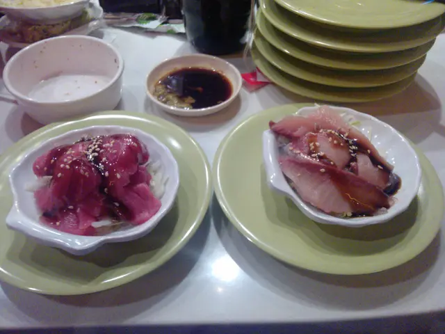 兩碟刺身, 都係一級棒!!!