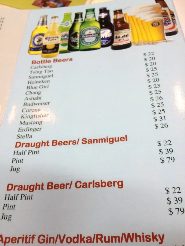 drink lict上有不少啤酒選舉