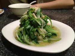雞毛菜炒腐皮 28元