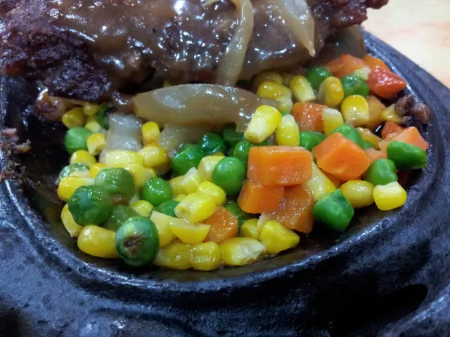 小時候最愛吃的青豆粟米紅蘿蔔粒伴菜