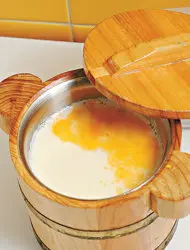 即撞豆腐花