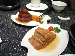 素鵝; 糯米釀蓮藕