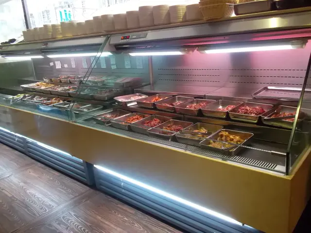 燒烤生肉柜