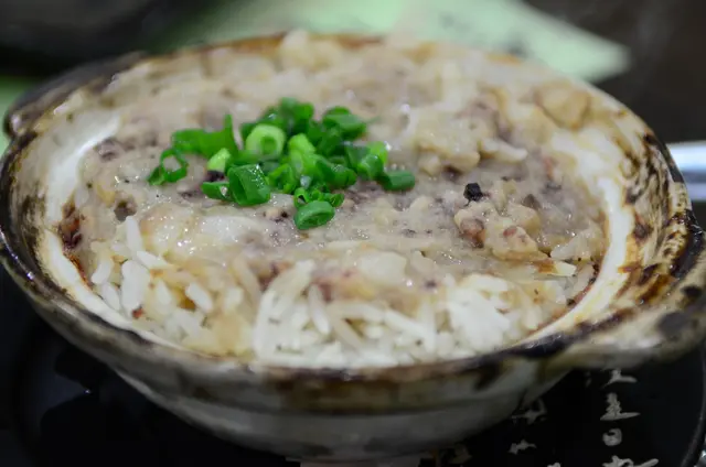 手打章魚肉餅飯