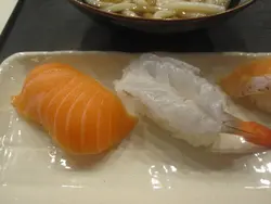 三文魚、生海蝦壽司