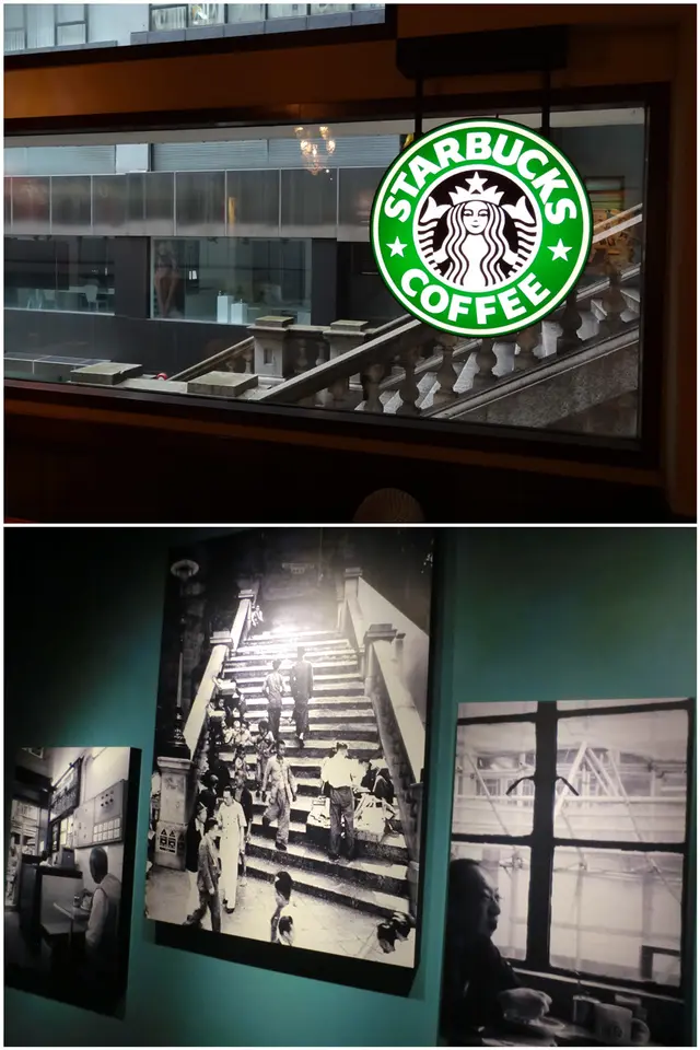 coffee shop 的一角