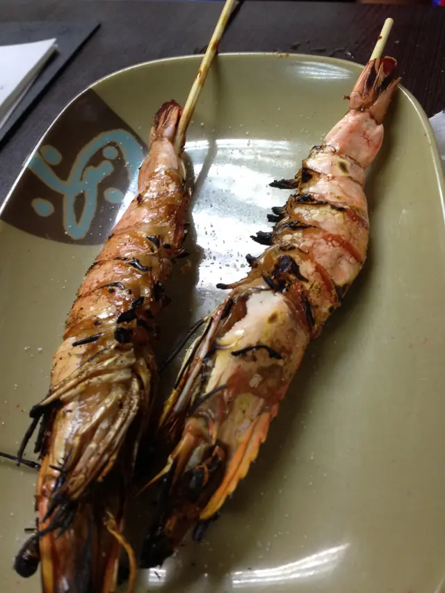 燒虎蝦