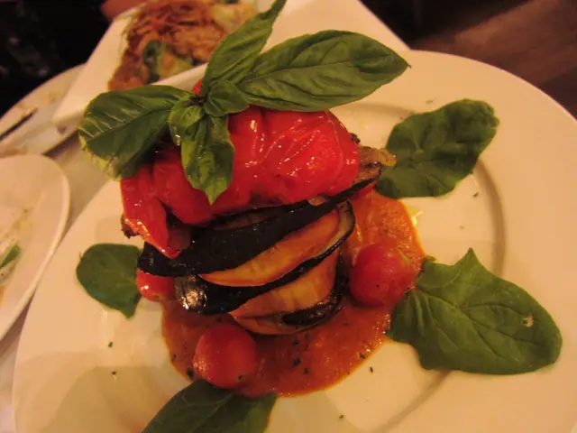 roasted vegetable tower, 好多菜, 兼有"蕃薯扒"