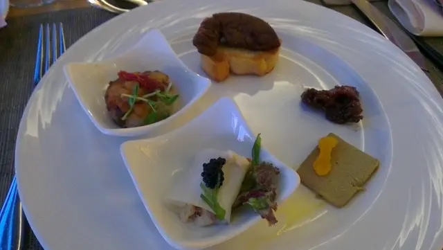 凍的小前菜, 鵝肝醬好味~