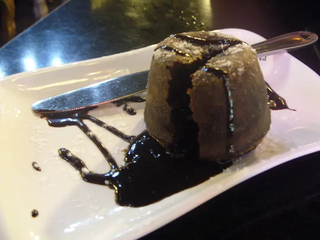 朱古力心太軟---朱古力冇朱古力的味道,不香濃而且個朱古力的皮好似曲奇的口感,太乾身