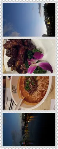 担担面+黑醋排骨