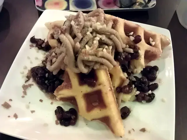 紅豆栗子窩夫...