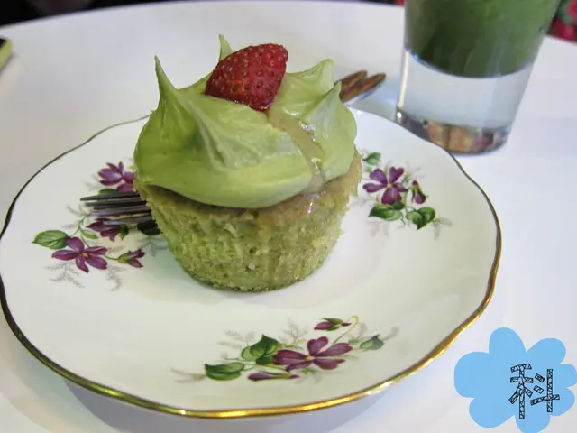 Green Tea Cupcake