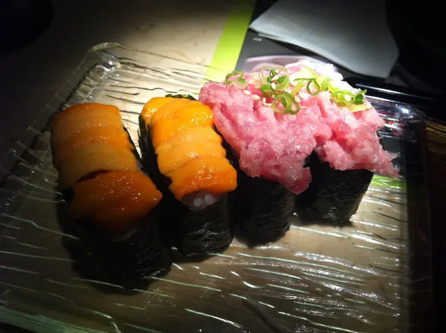 好新鮮的海膽, 價錢也很平$30