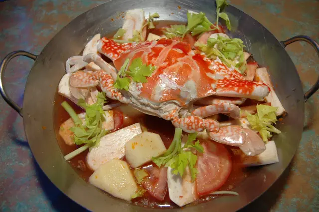 蕃茄蟹湯底