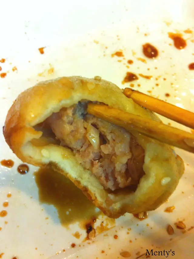 肉餡不小,肉質緊實