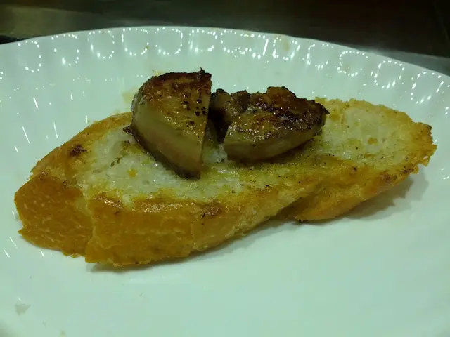 鐵板鵝肝