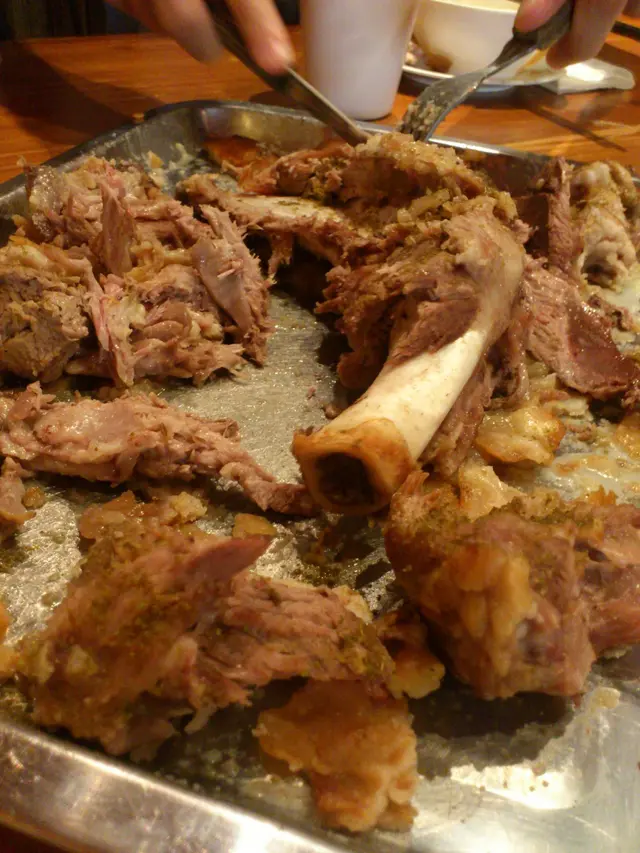 烤羊腿（後期）