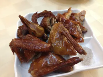 乳鴿拼燒雞