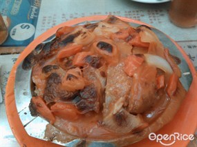 連PAN上的焗豬扒飯 - 西環的聯華茶餐廳