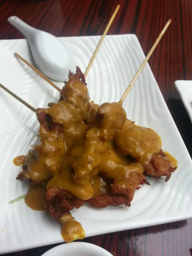 沙嗲羊肉串 (素)