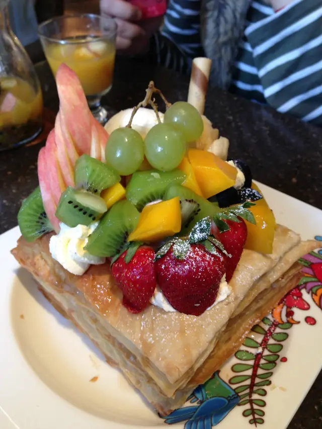 冰淇淋鮮果千層酥