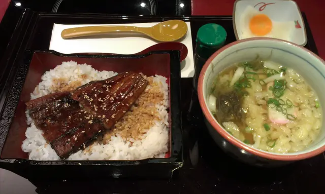 鰻魚飯烏冬定食