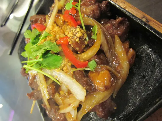 鐵板蒜爆牛柳粒