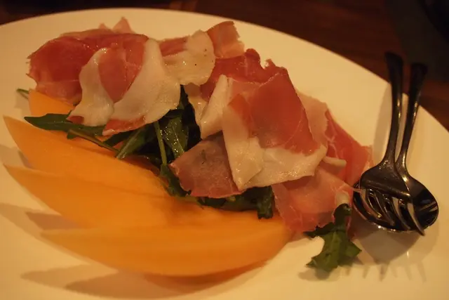 Parma ham& MELON ：不過不失，不錯不錯!